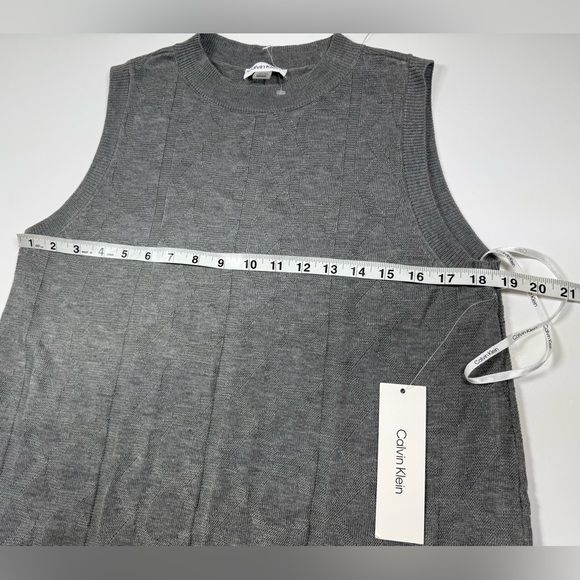 Calvin Klein Gray Dress 👗 - Picture 8 of 10